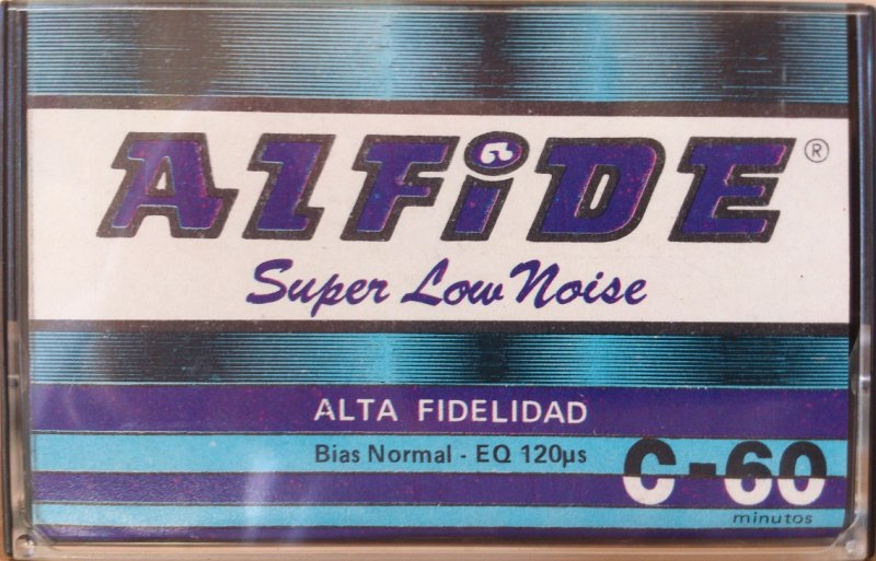 Compact Cassette Alfide 60 Type I Normal Argentina