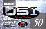 Compact Cassette Maxell US 50 "USI 50" Type I Normal 1990 Japan