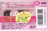 Compact Cassette AXIA Hello Kitty 90 "HK2 90" Type II Chrome 1999 Japan