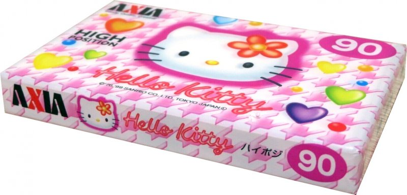 Compact Cassette: FUJI AXIA - Hello Kitty 90