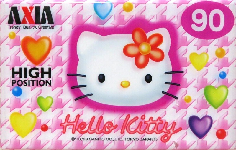 Compact Cassette: FUJI AXIA - Hello Kitty 90