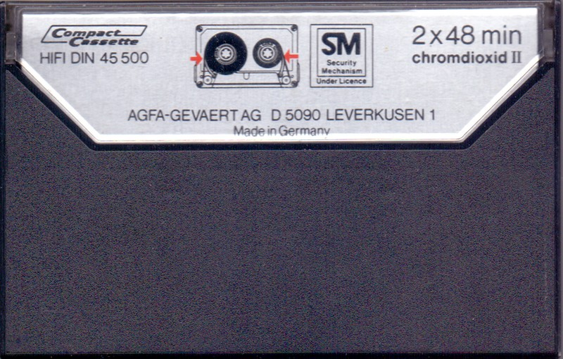 Compact Cassette: AGFA  - Superchrom 90+6