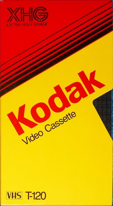 VHS, Video Home System:  Kodak - XHG 120