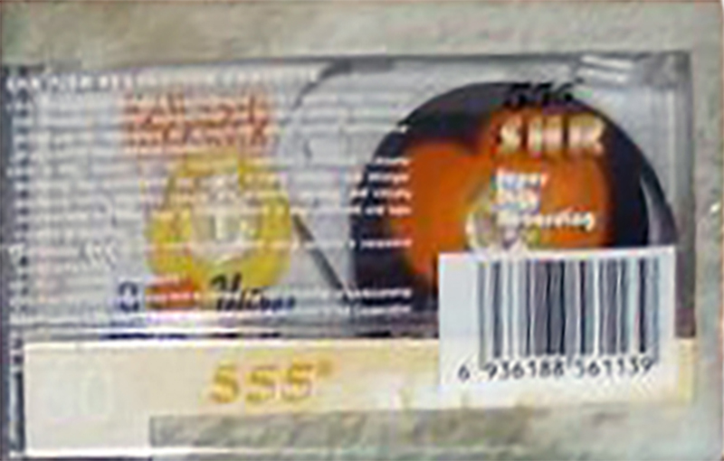 Compact Cassette 555 SHR 60 Type I Normal Unknown Country