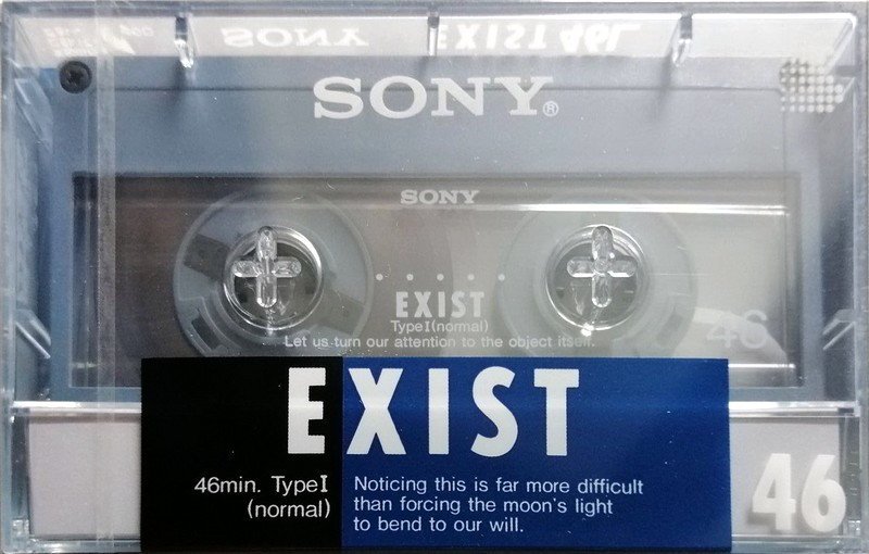 Compact Cassette Sony HF-X 46 "Exist 46L" Type I Normal 1988 Japan