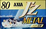 Compact Cassette AXIA J`z Metal 80 "JZMC 80" Type IV Metal 1995 Japan