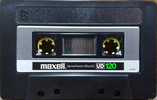 Compact Cassette Maxell UD 120 Type I Normal 1980 USA