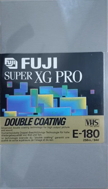 VHS, Video Home System Fuji Super XG PRO 180 Type I Normal Germany