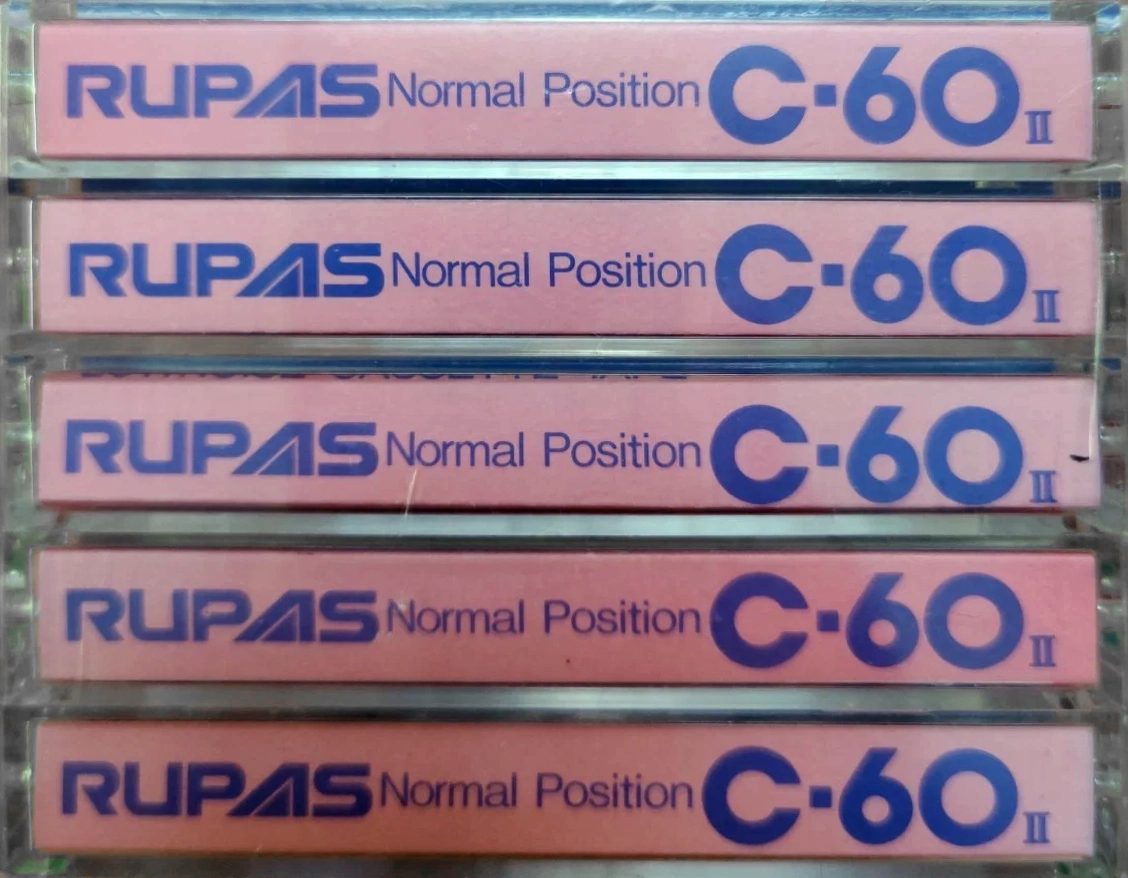 5 pack Rupas C II 60 Type I Normal 1985 Japan