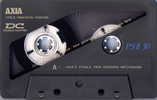 Compact Cassette AXIA PS-II / PS-2 30 "PS2 C 30" Type II Chrome 1992 Japan