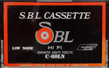 Compact Cassette S.B.L. 60 Type I Normal Europe