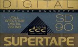 DCC SUPERTAPE 90 "SD" Type I Normal 1992 North America
