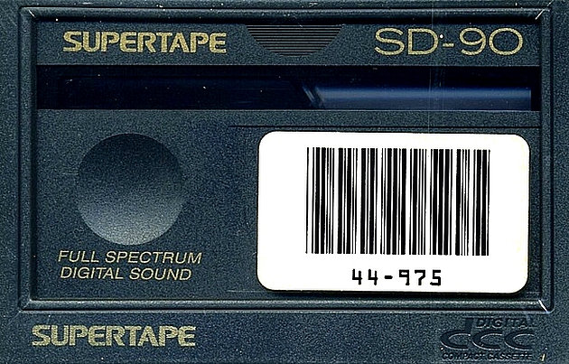 DCC SUPERTAPE 90 "SD" Type I Normal 1992 North America