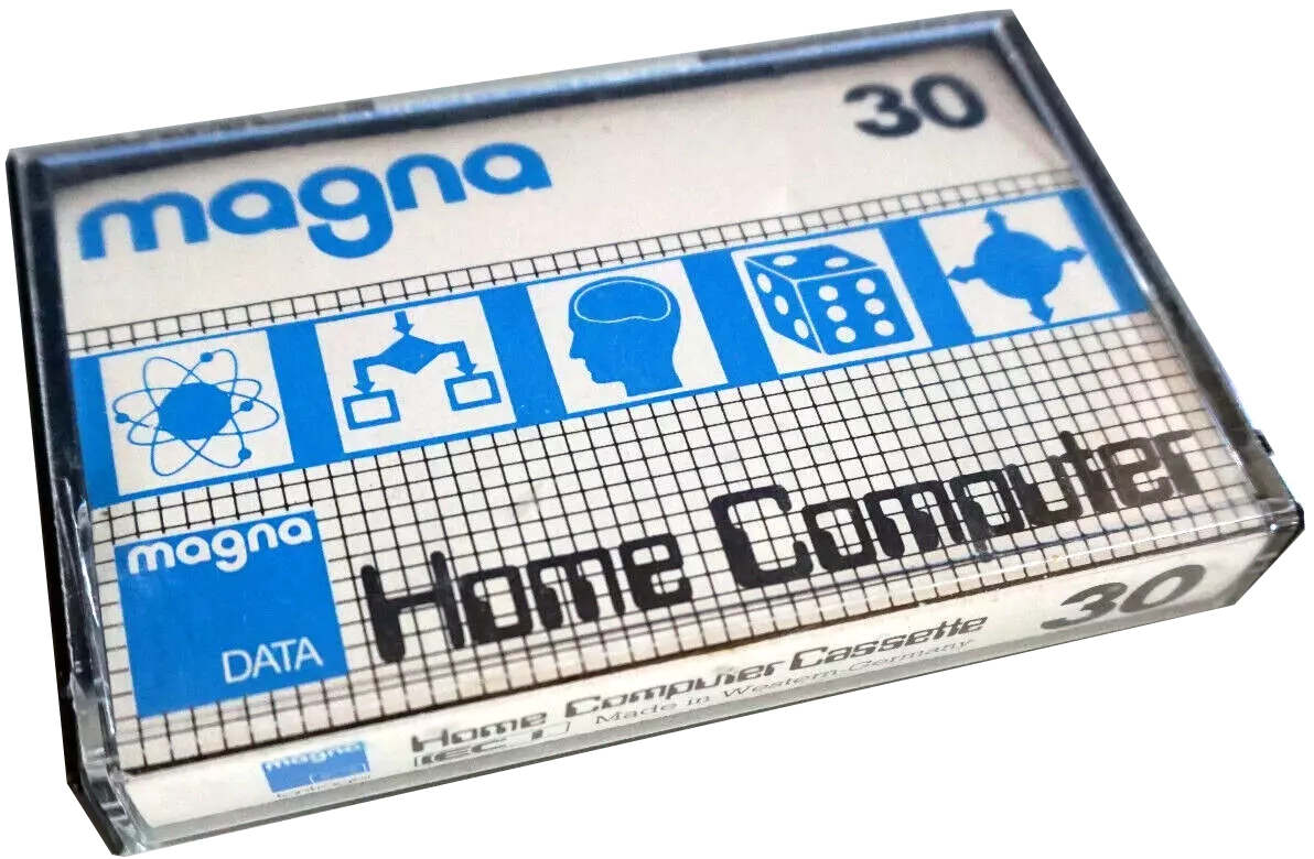 Compact Cassette Magna Home Computer 30 Computer Cassette 1983 Europe