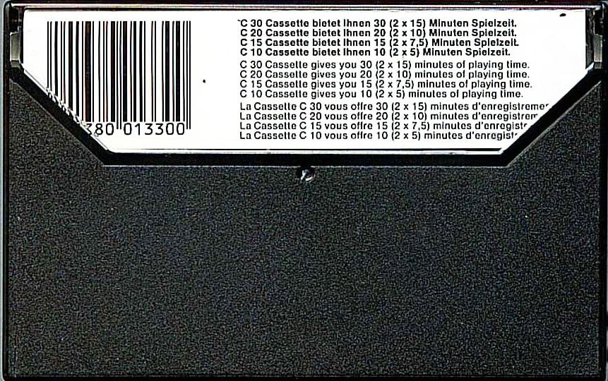 Compact Cassette Magna Home Computer 30 Computer Cassette 1983 Europe