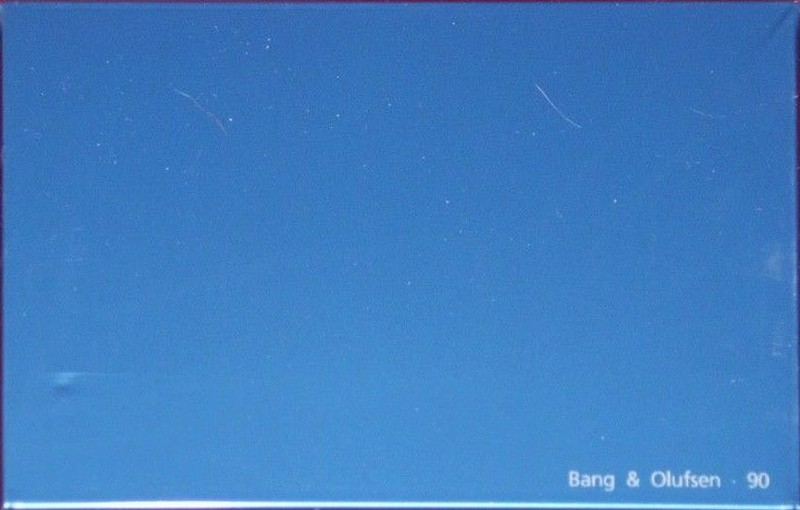 Compact Cassette Bang & Olufsen 90 Type II Chrome 1990 Europe