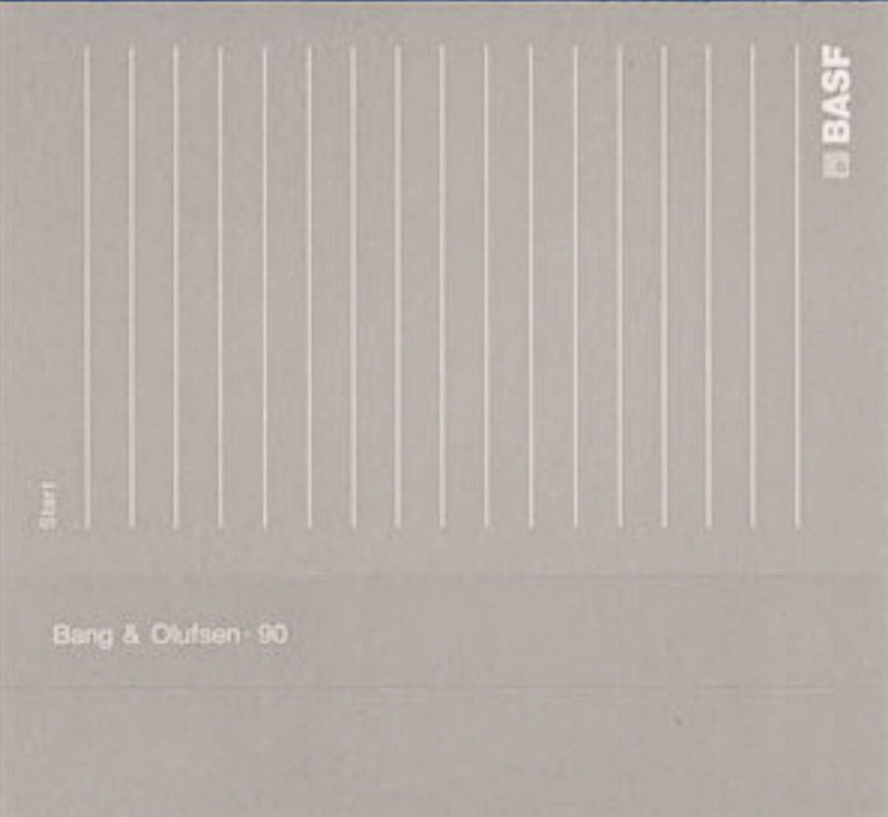 Compact Cassette Bang & Olufsen 90 Type II Chrome 1990 Europe