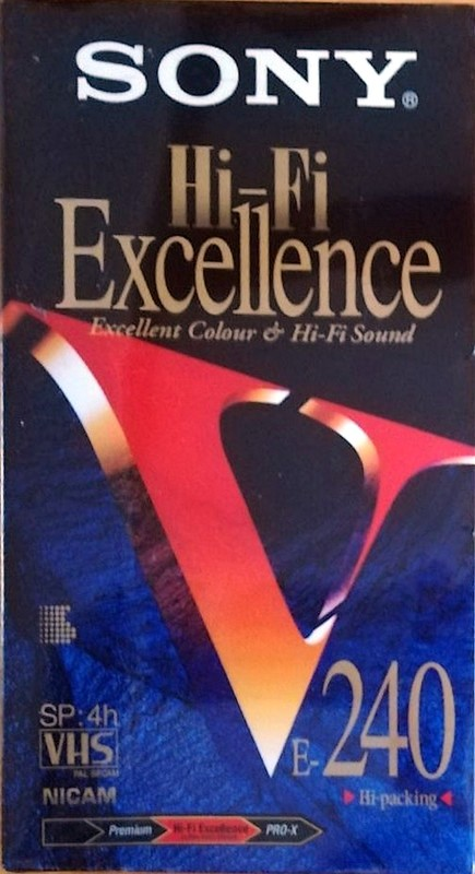 VHS, Video Home System: Sony  - Hi-Fi Excellence 240