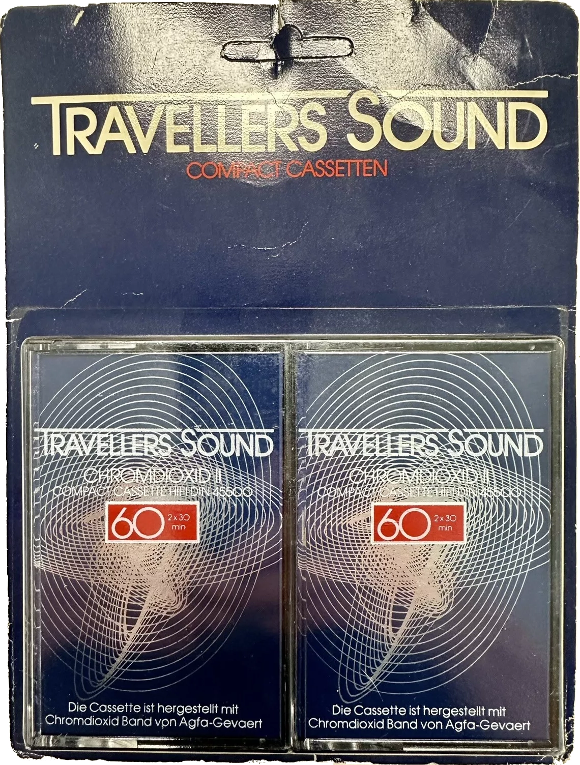 Blister Travellers Sound 60 Type II Chrome 1977 Europe