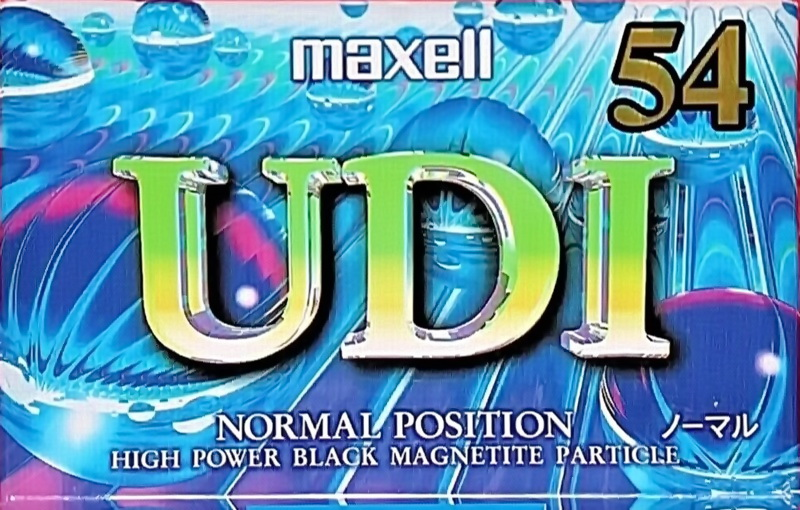 Compact Cassette: Maxell / Hitachi Maxell - UDI 54