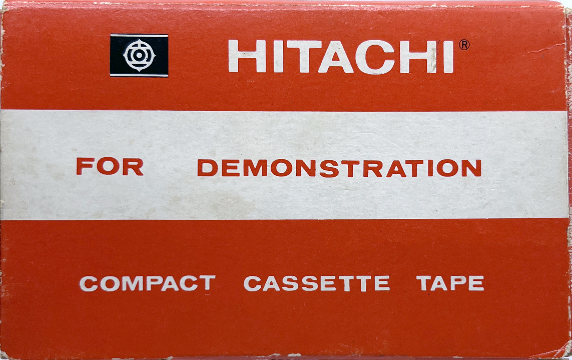 Compact Cassette Hitachi Demonstration Tape Japan