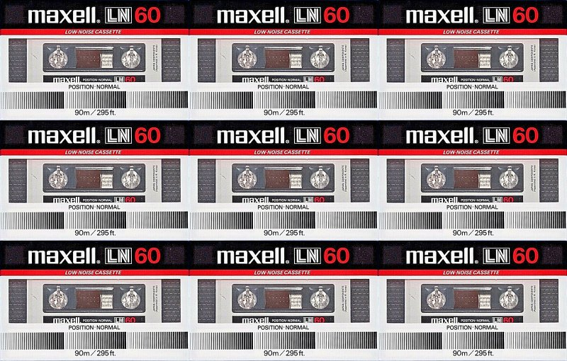 Compact Cassette: Maxell / Hitachi Maxell - LN 60