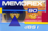 Compact Cassette Memorex dBS I 90 Type I Normal 1989 UK
