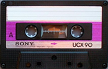 Compact Cassette Sony UCX 90 Type II Chrome 1982 North America