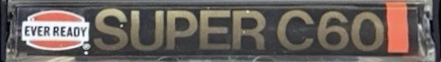 Compact Cassette Ever Ready Super 60 Type I Normal 1977 UK