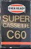 Compact Cassette Ever Ready Super 60 Type I Normal 1977 UK