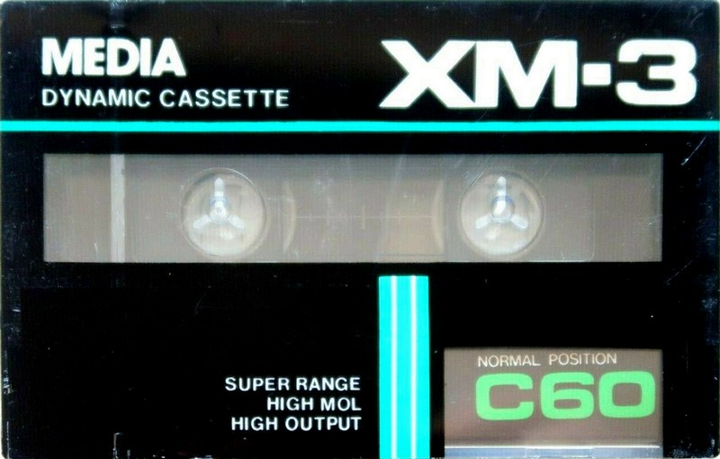 Compact Cassette Media XM-3 60 Type I Normal 1988 Europe