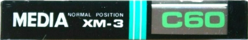 Compact Cassette Media XM-3 60 Type I Normal 1988 Europe