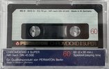 Compact Cassette Permaton Cromdioxid II Super 60 Type II Chrome 1983 Europe