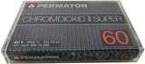 Compact Cassette Permaton Cromdioxid II Super 60 Type II Chrome 1983 Europe