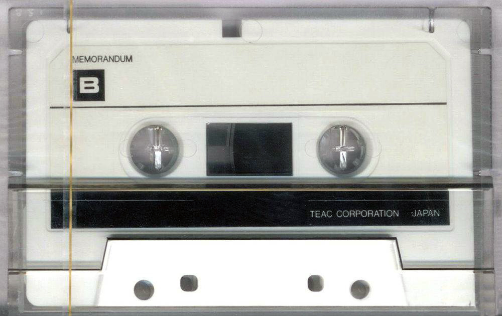 Compact Cassette Teac CT "CT-300" Computer Cassette 1978 Worldwide