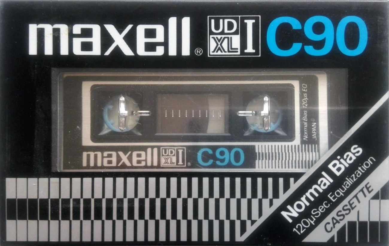 Compact Cassette Maxell XLI 90 Type I Normal 1978 USA
