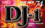 Compact Cassette TDK DJ1 Disc Jack 74 "DJ1-74N" Type I Normal 1996 Japan