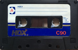Compact Cassette HDX 90 Type I Normal Unknown Country