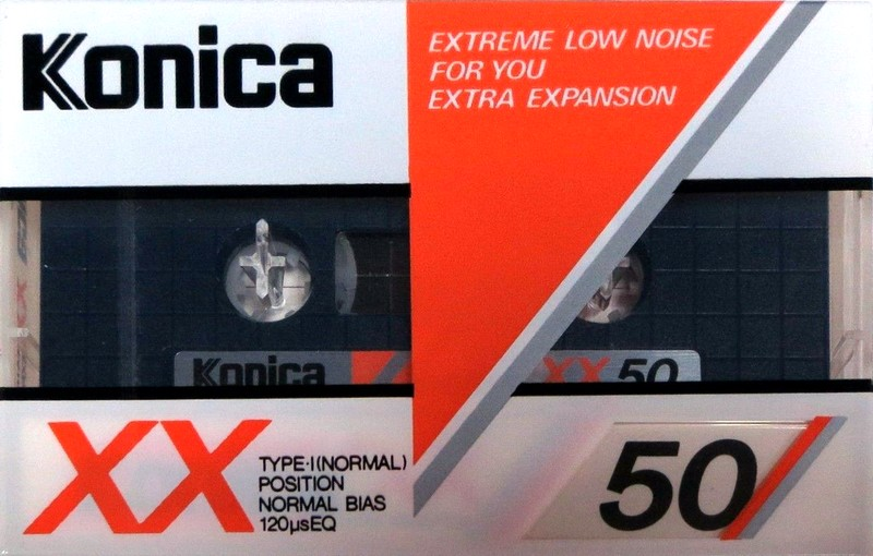 Compact Cassette:  Konica - XX 50