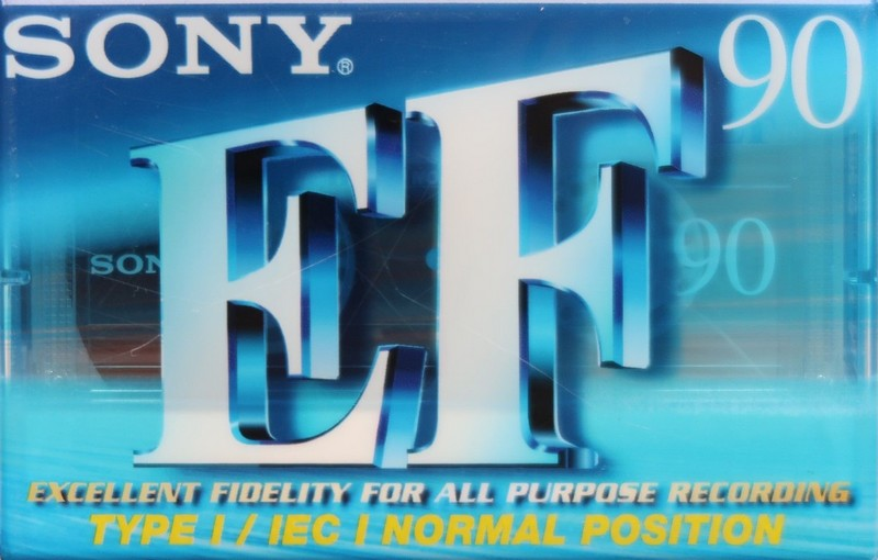 Compact Cassette Sony EF 90 "C-90EFB" Type I Normal 1999 Europe
