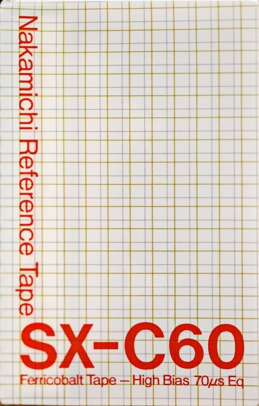 Compact Cassette Nakamichi SX 60 Type II Chrome 1983 Worldwide