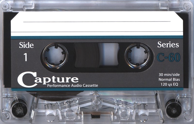 Compact Cassette Capture 60 Type I Normal 2019 USA
