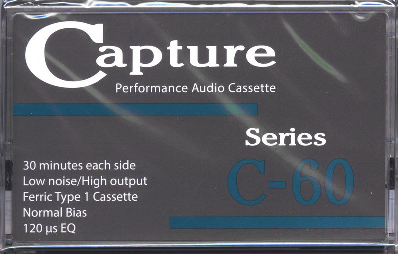 Compact Cassette Capture 60 Type I Normal 2019 USA