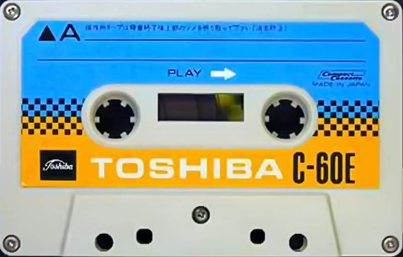 Compact Cassette Toshiba E 60 Type I Normal 1973 Japan