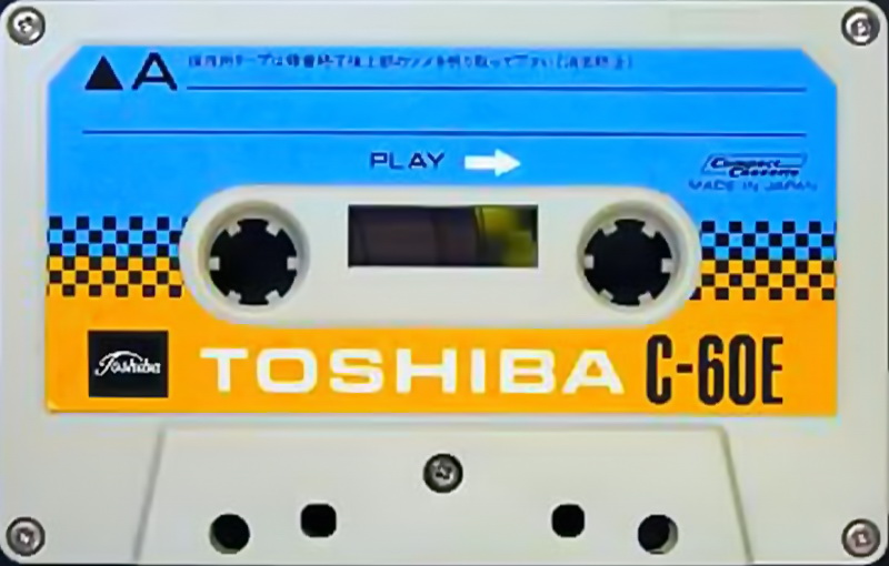 Compact Cassette:  Toshiba - E 60