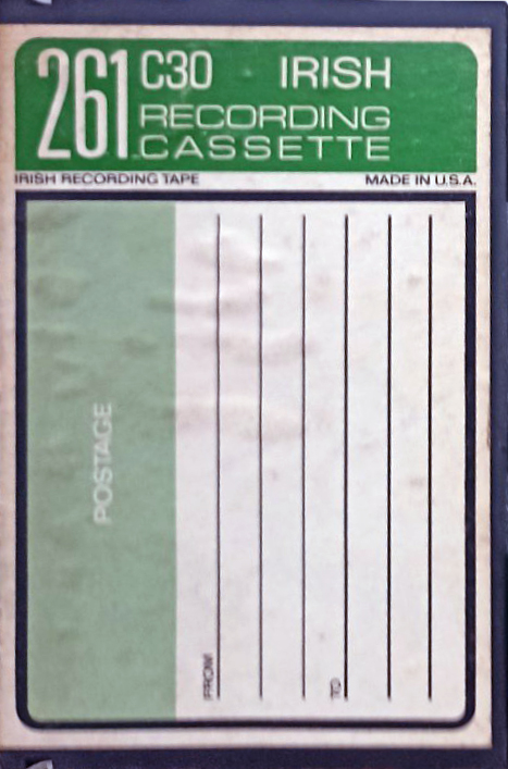 Compact Cassette Irish 261 30 Type I Normal 1971 USA