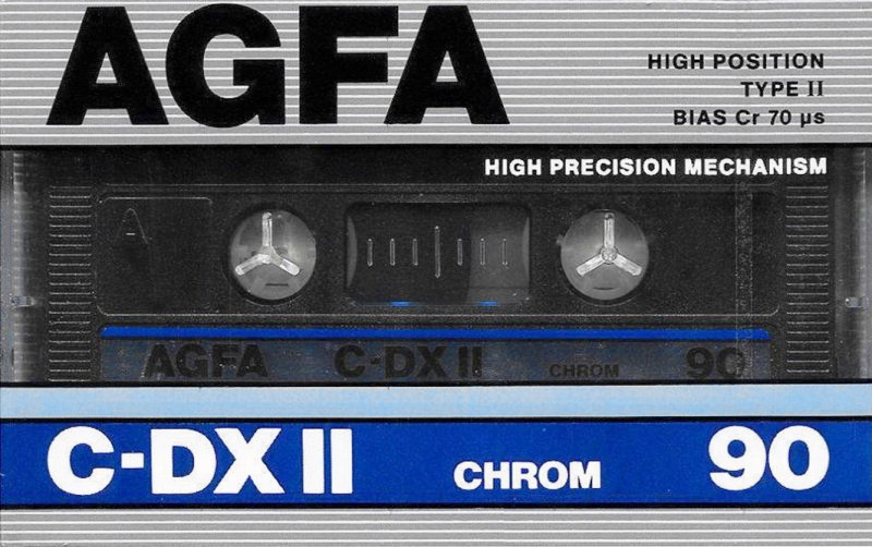 Compact Cassette: AGFA  - C-DX II 90