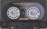 Compact Cassette Maxell UDII / UD2 46 Type II Chrome 1989 Japan