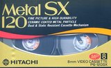 Video8, Hi8, Digital8 Hitachi 120 "Metal SX" Type IV Metal 1990 Japan