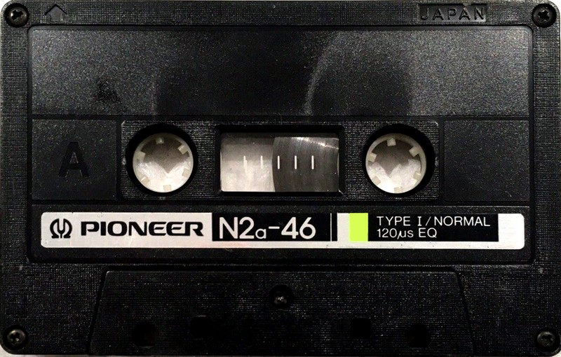 Compact Cassette Pioneer N2a 46 Type I Normal 1982 Japan